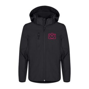 SOFTSHELL "Classic" (enfant) - Perle Photographie - Noir - 0200909