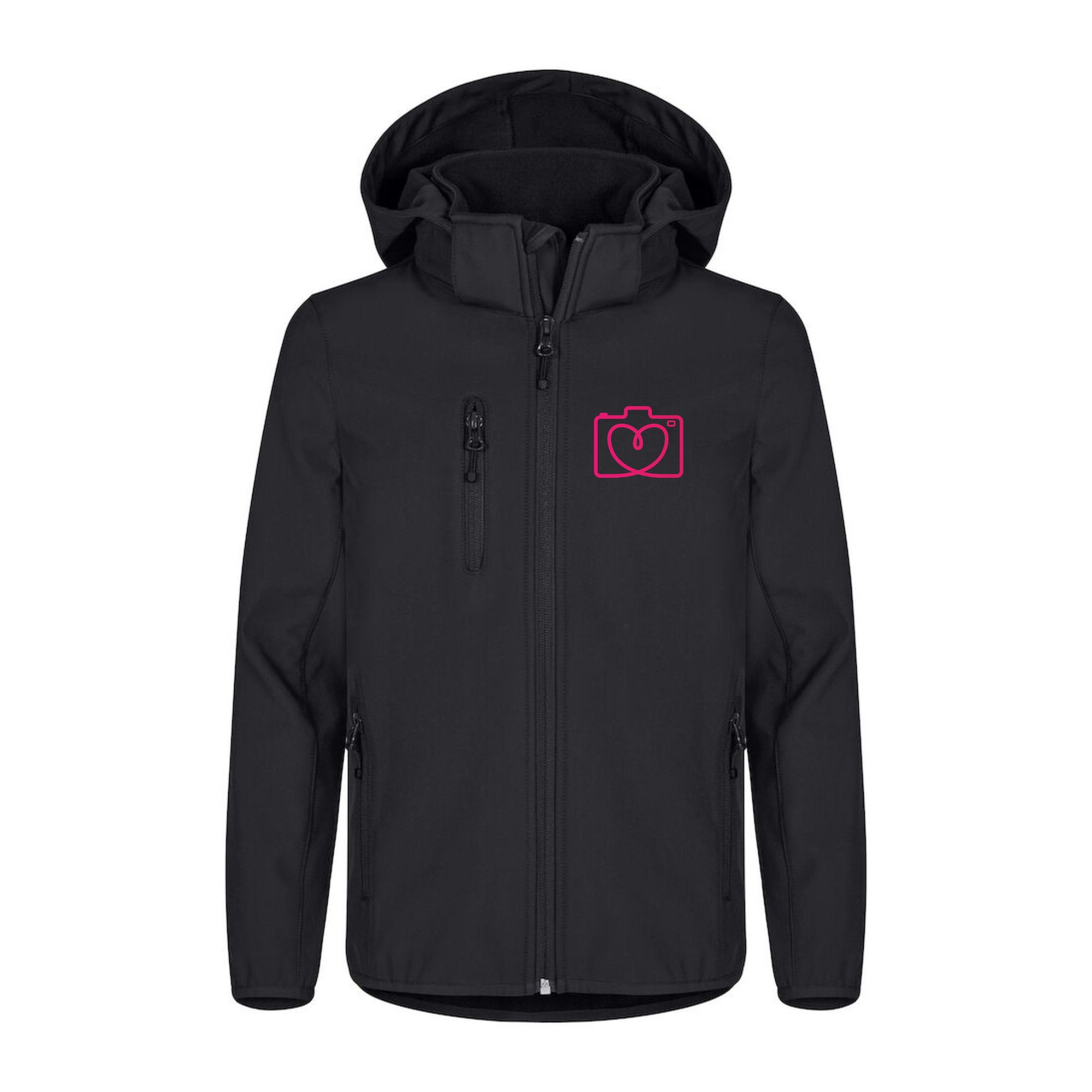 SOFTSHELL "Classic" (enfant) - Perle Photographie - Noir - 0200909