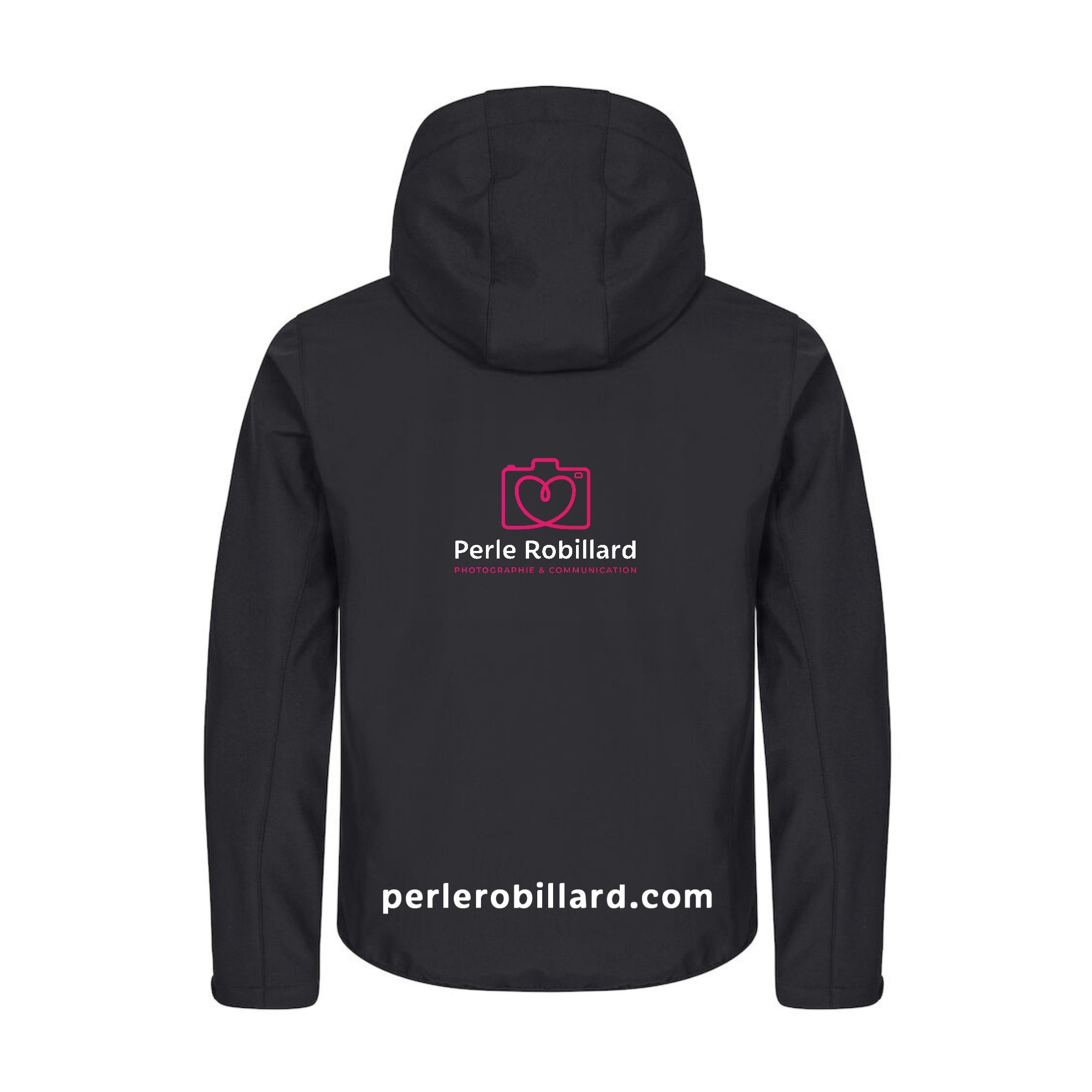 SOFTSHELL "Classic" (homme) - Perle Photographie - Noir - 0200912 – Image 3