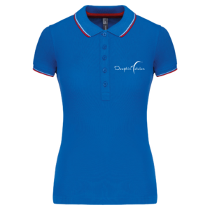 POLO (femme) - Dauphin Catalan – Bleu roi - K251