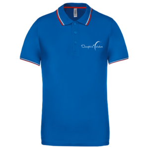 POLO (homme) - Dauphin Catalan – Bleu roi - K250