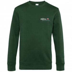 SWEAT COL ROND (enfant) - Mairie de Saint Martin de Bonfosse - Vert Foret - ID332K