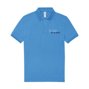 Polo premium (femme) - Les Crins de la Baie - Lake bleu - BCW463