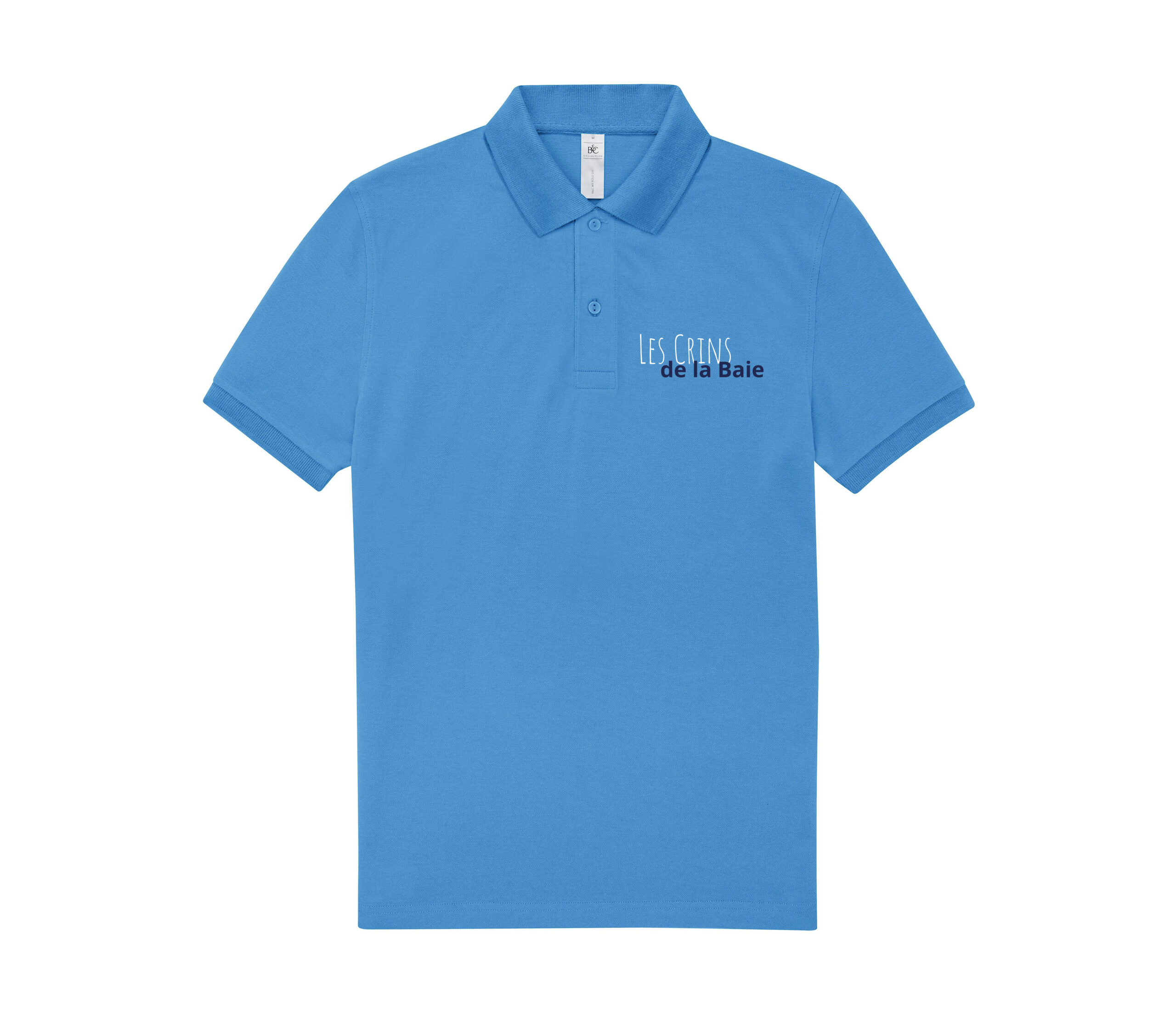 Polo premium (femme) - Les Crins de la Baie - Lake bleu - BCW463