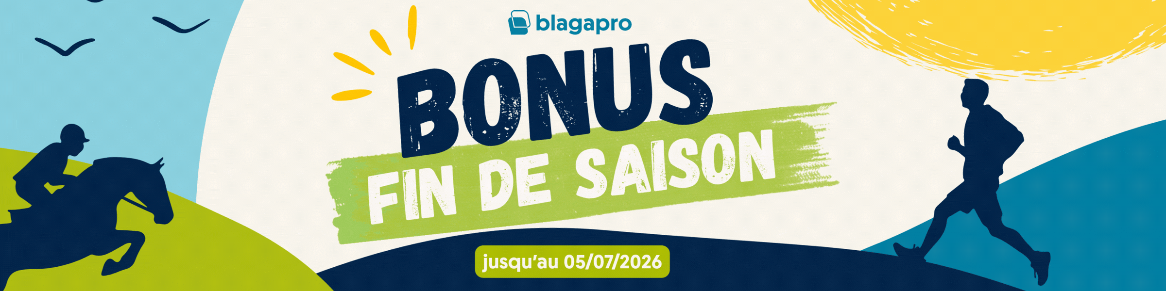 Bonus Fin de Saison 2026 - Jusqu'à 30 € offerts