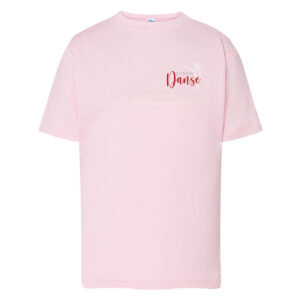 T-SHIRT (enfant) - Extrava’danse - Rose - JK154