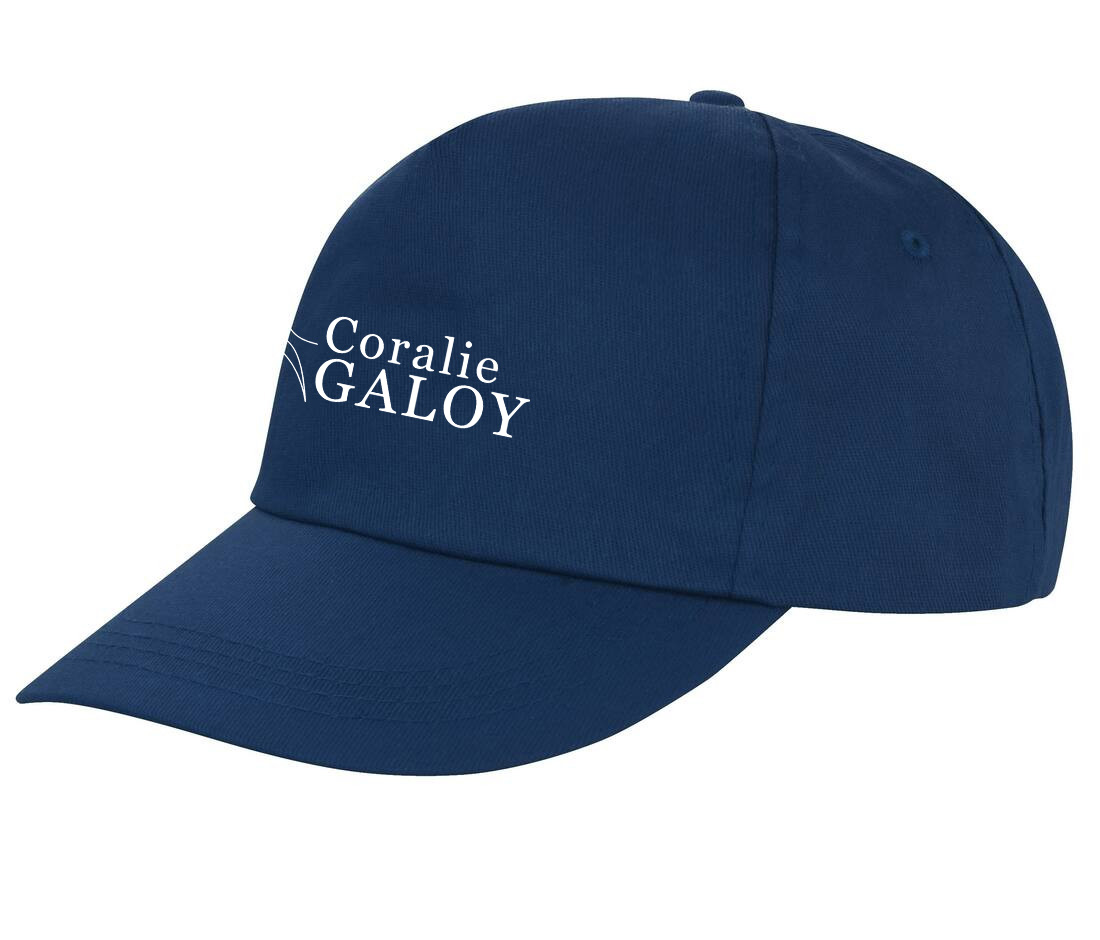 Casquette (économique) - Coralie Galoy Dressage - Navy - RC080