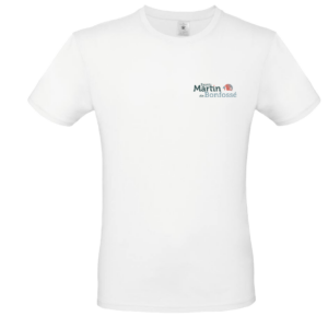 T-SHIRT (enfant) - Mairie de Saint Martin de Bonfosse - Blanc - BC03TK