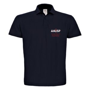 Polo premium (homme) - Association Nationale des Vétérinaires Sapeurs Pompiers - BCU426
