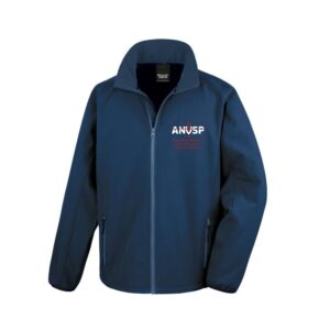 SOFTSHELL ECO (femme) – Association Nationale des Vétérinaires Sapeurs Pompiers - Navy - R231F