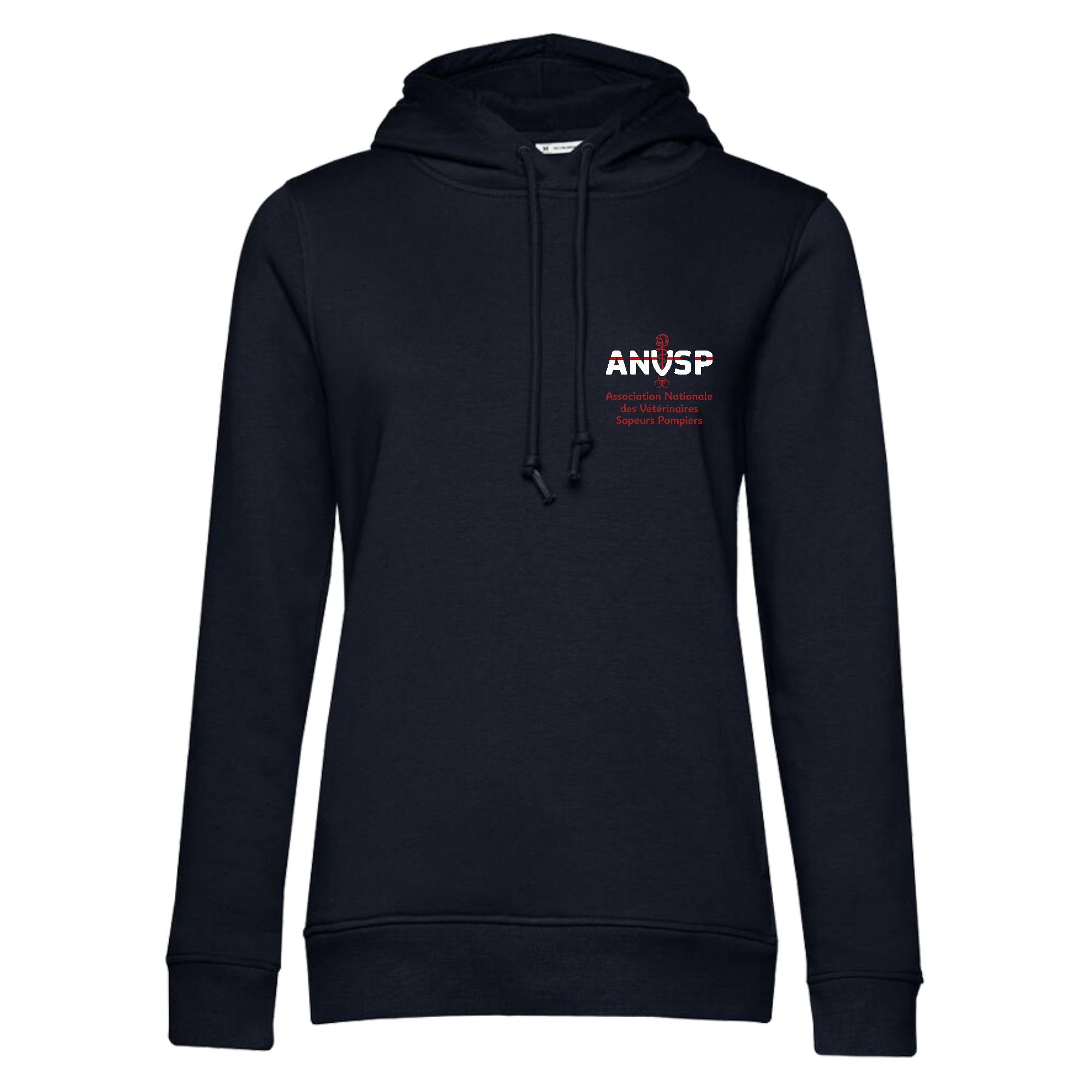SWEAT A CAPUCHE (femme) – Association Nationale des Vétérinaires Sapeurs Pompiers - BCW34B