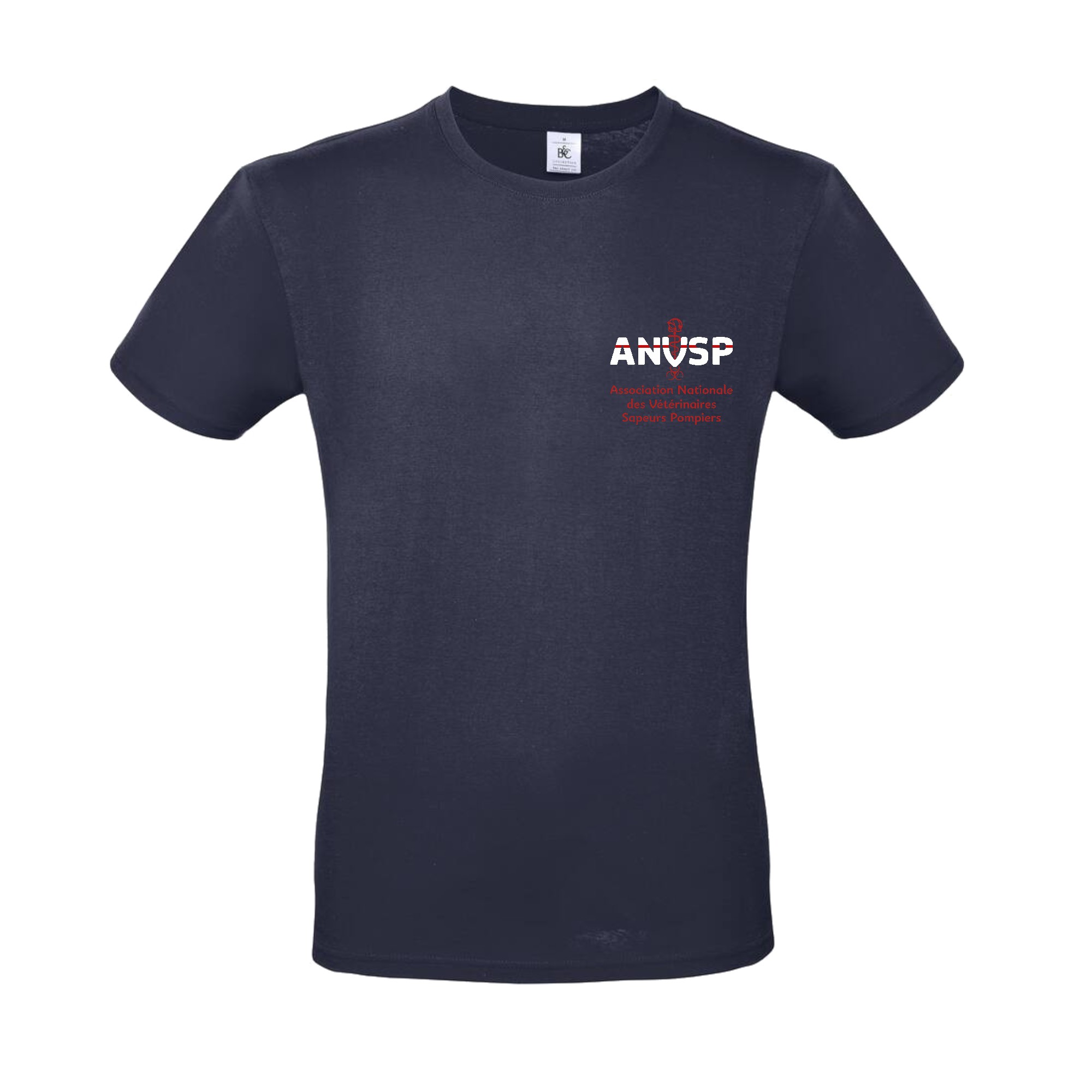 T-SHIRT (homme) - Association Nationale des Vétérinaires Sapeurs Pompiers - BC03T