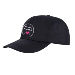 Casquette (économique) - Au cœur des sabots - Noir - RC080