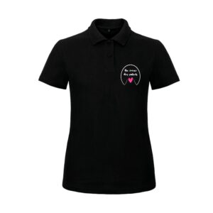 POLO (femme) - Au cœur des sabots - Noir - BCI1F