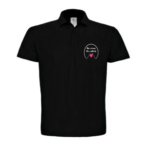 POLO (enfant) - Au cœur des sabots - Noir - BCK424