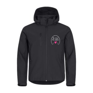 SOFTSHELL "Classic" (homme) - Au cœur des sabots - Noir - 0200912