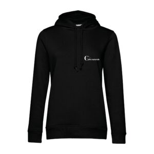 SWEAT A CAPUCHE (femme) – BERNARD Lauryne EI - Noir - BCW34B