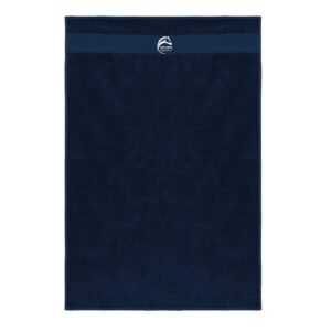 Serviette éponge - centre équestre de Menois - Navy - k111