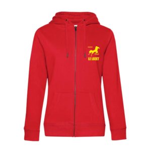 SWEAT ZIPPÉ (femme) - Centre équestre Le Lozet - BCW03Q