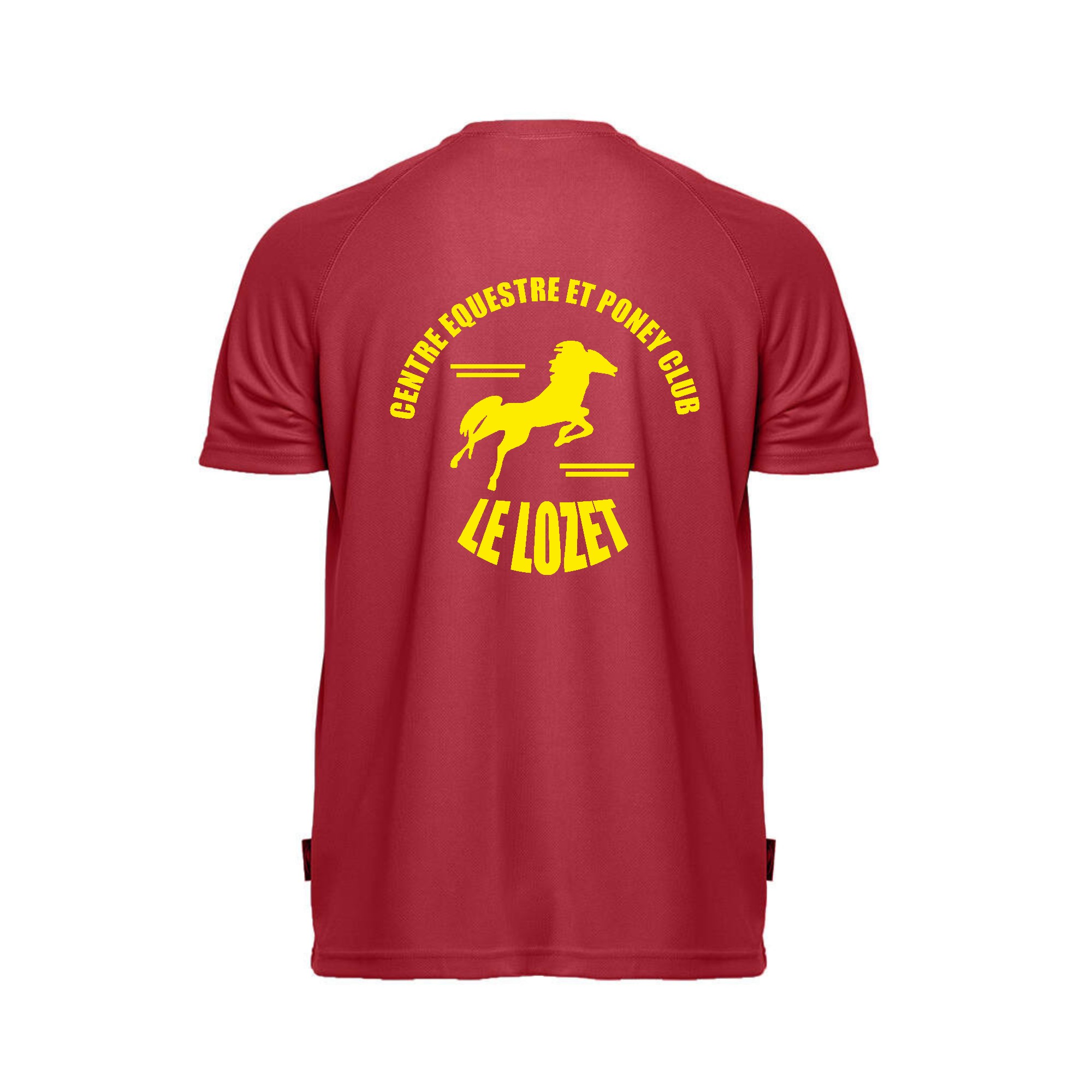 T-Shirt respirant (enfant) - Centre équestre Le Lozet - IB302 – Image 3