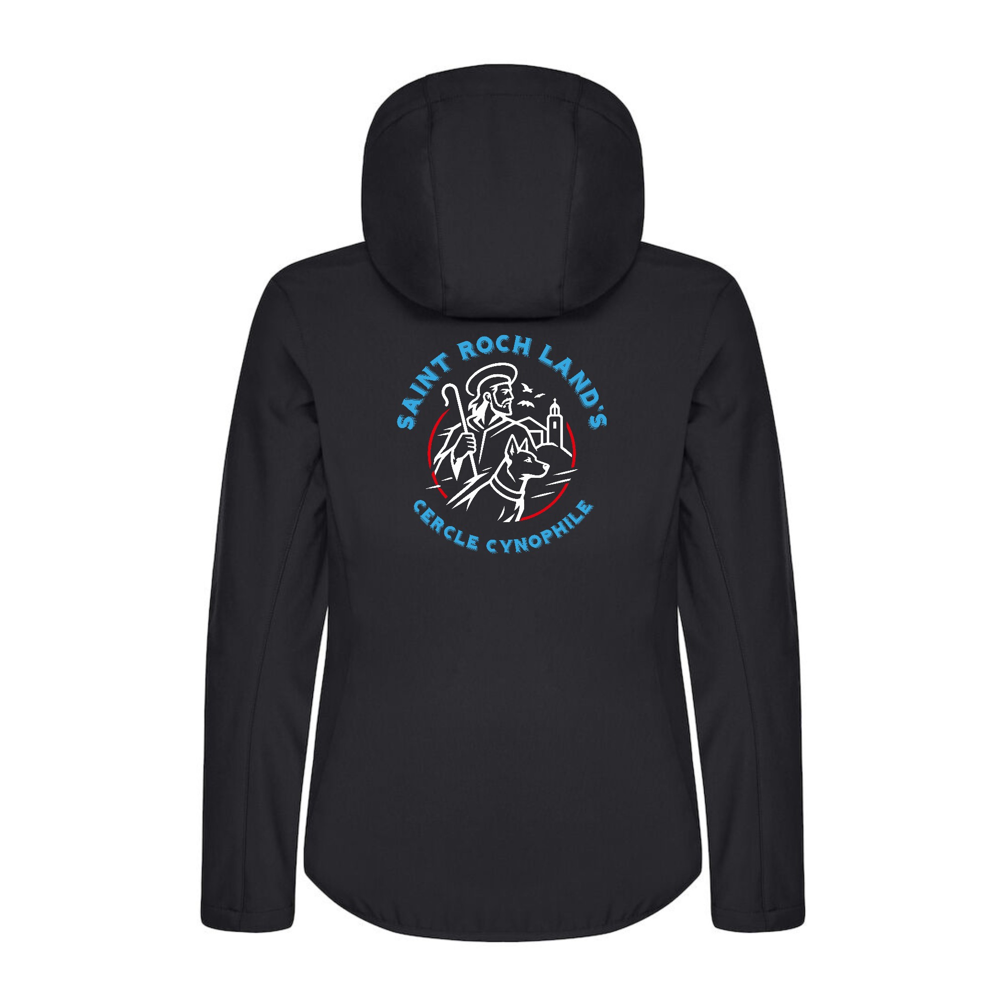 SOFTSHELL "Classic" (femme) - CERCLE CYNOPHILE ST ROCH LAND'S - Noir - 0200917 – Image 3