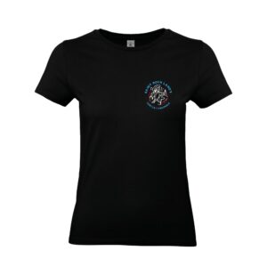 T-SHIRT (femme) - CERCLE CYNOPHILE ST ROCH LAND'S  - Noir - BC04T