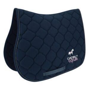 TAPIS RIDING WORLD - Cheval de coeur - Navy - 20453