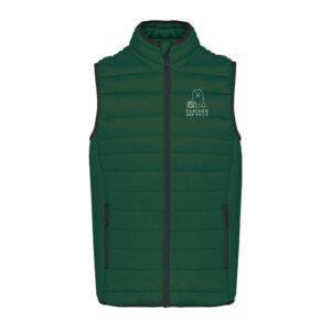DOUDOUNE SANS MANCHES (femme) - Clichés aux poils - Vert Foret - K6114
