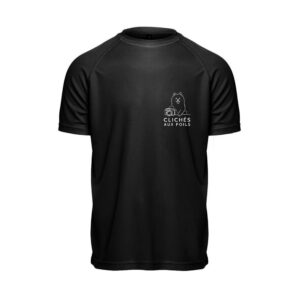 T-Shirt respirant (enfant) - Clichés aux poils - Noir - IB302