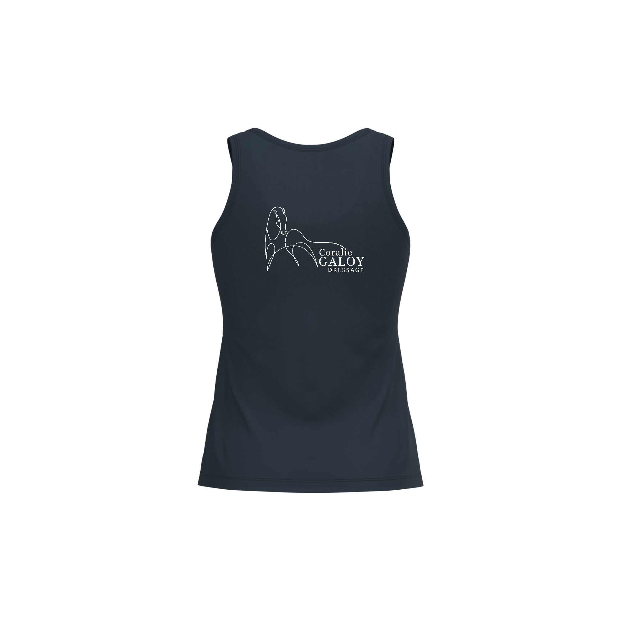 DEBARDEUR (femme) - Coralie Galoy Dressage - Navy - K3024IC – Image 3