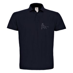 POLO premium (enfant) - Coralie Galoy Dressage - Navy - K249