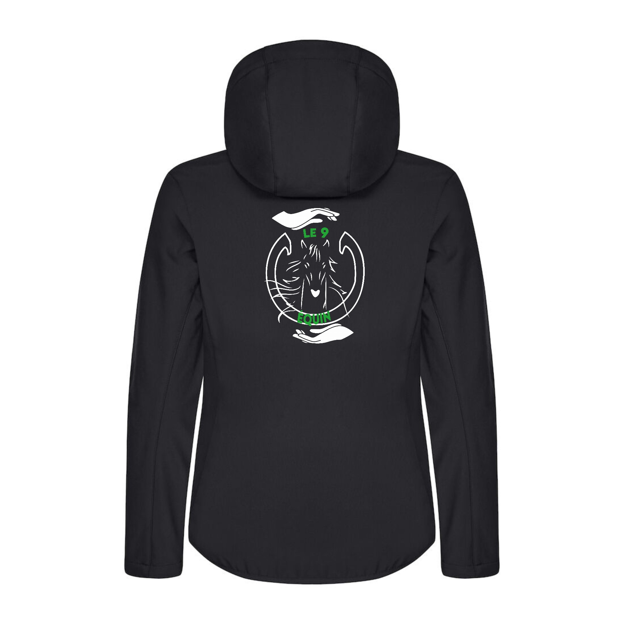 SOFTSHELL "Classic" (femme) - Le 9 equin - Noir - 0200917 – Image 3