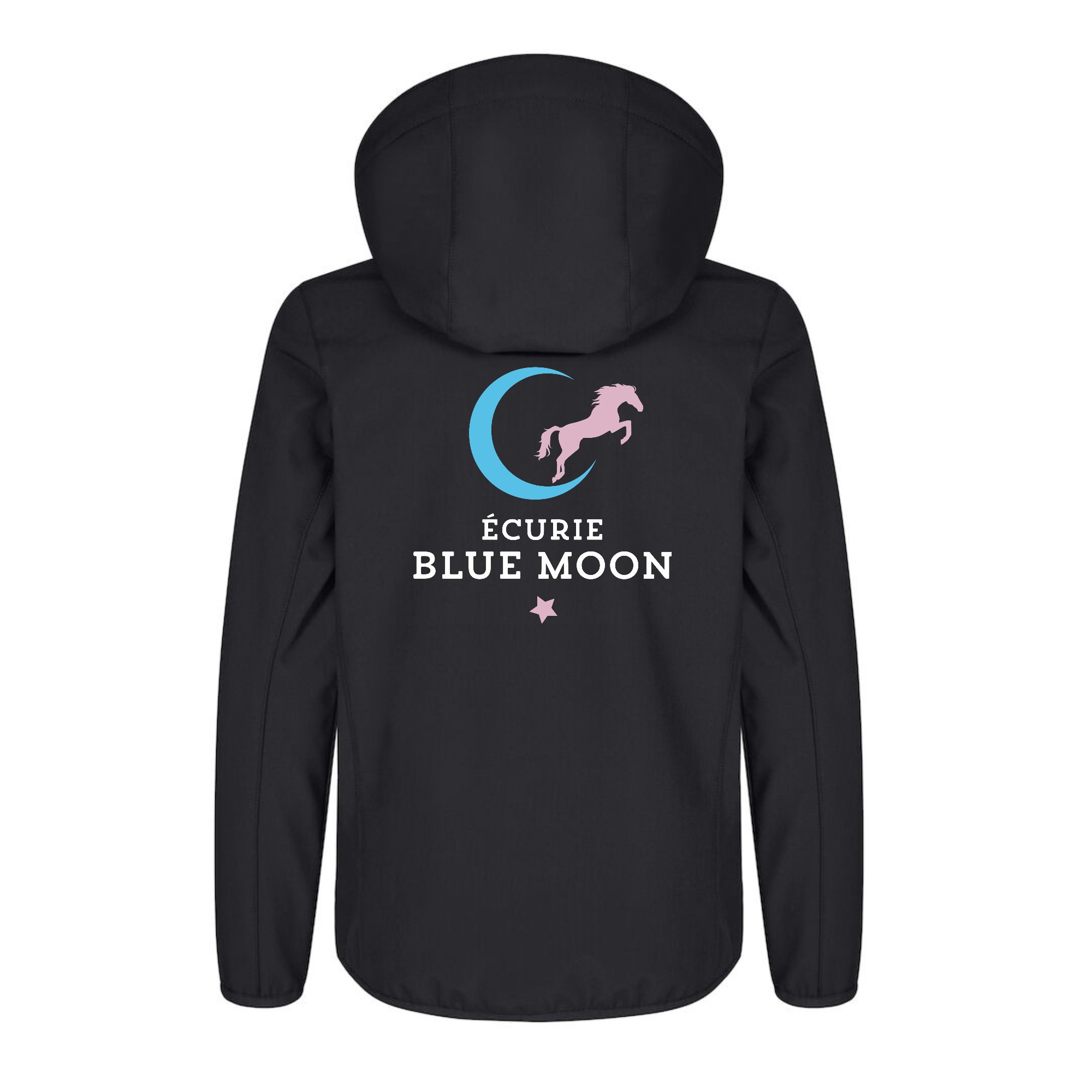 SOFTSHELL "Classic" (enfant) - Écurie BlueMoon - Noir - 0200909 – Image 3