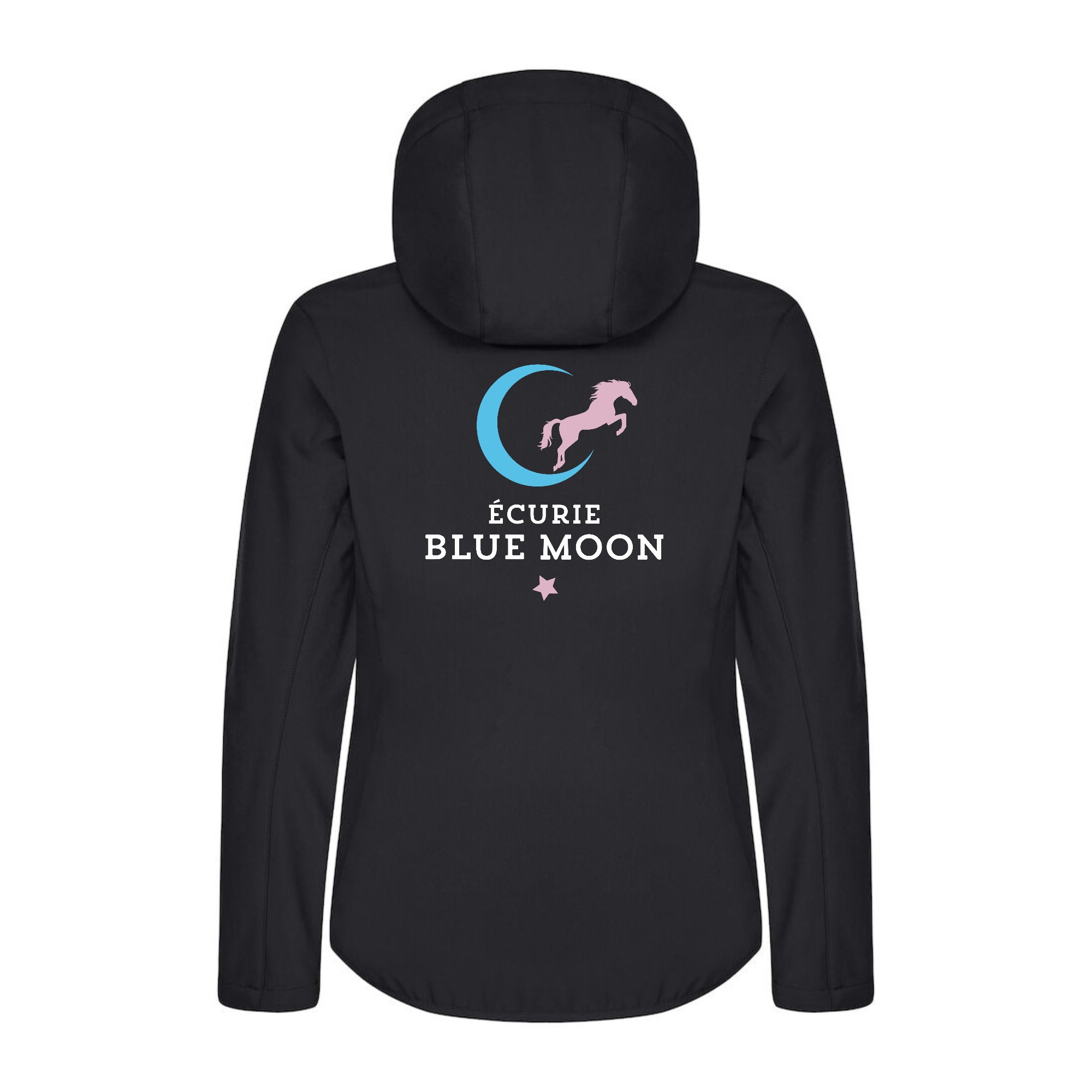 SOFTSHELL "Classic" (femme) - Écurie BlueMoon - Noir - 0200917 – Image 3