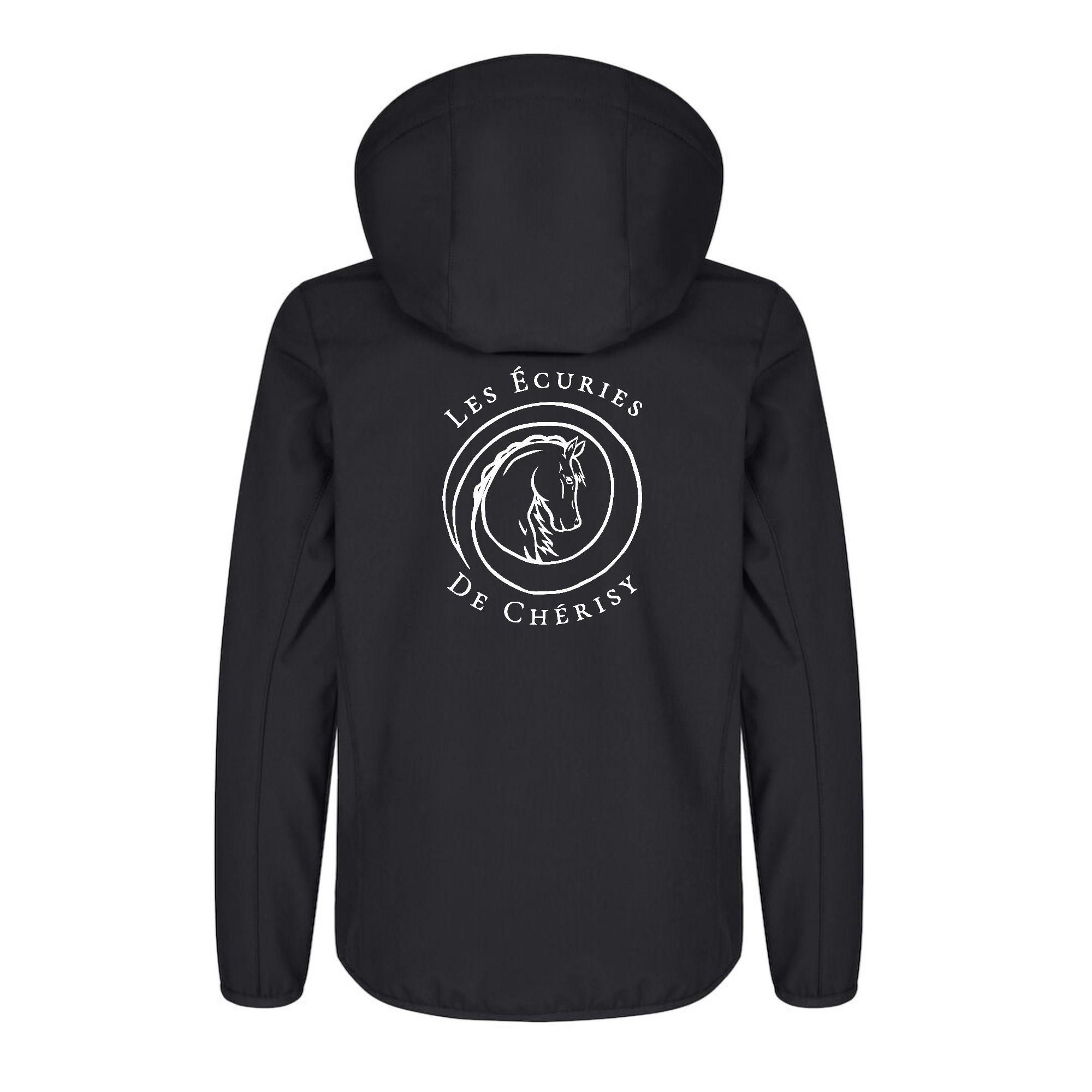 SOFTSHELL "Classic" (enfant) - Les Ecuries de Chérisy - Noir - 0200909 – Image 3