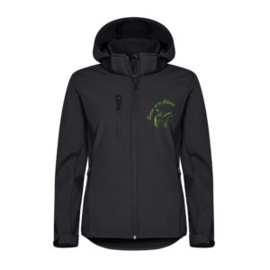 SOFTSHELL "Classic" (femme) -Les écuries de la Chênaie - Noir - 0200917