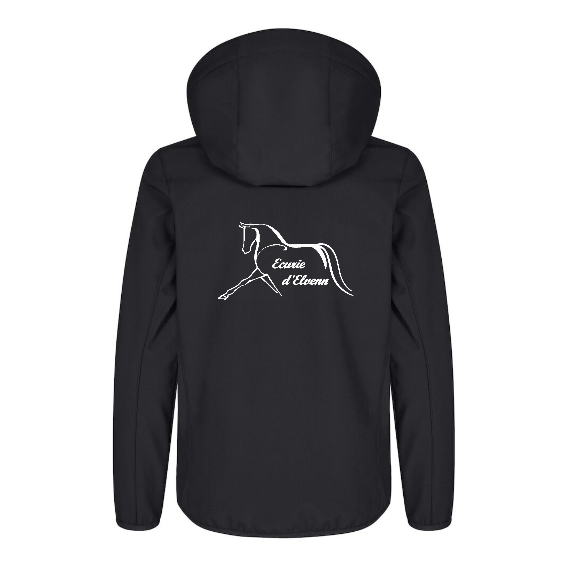 SOFTSHELL "Classic" (enfant) - Écurie d'Elvenn - Noir - 0200909 – Image 3