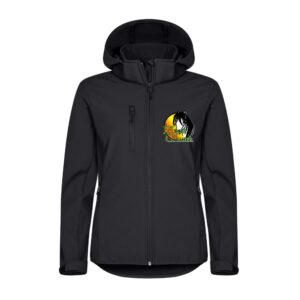 SOFTSHELL "Classic" (femme) - Les écuries du Cormier - Noir - 0200917