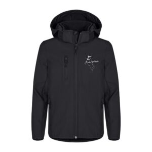 SOFTSHELL "Classic" (enfant) - Centre équestre Equileuk - Noir - 0200909