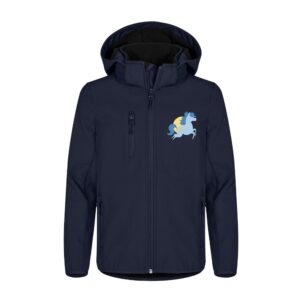 SOFTSHELL "Classic" "Classic" (enfant) - Le Poney Bleu - Navy - 0200909