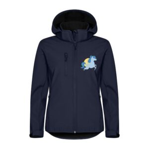 SOFTSHELL "Classic" (femme) – Le Poney Bleu - Navy - 0200917