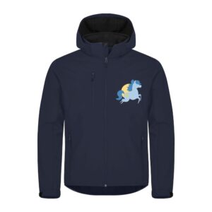 SOFTSHELL "Classic" (homme) - Le Poney Bleu - Navy - 0200912