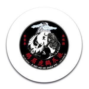 STICKER ROND – ARTS MARTIAUX CHINOIS SEMOY – STI001