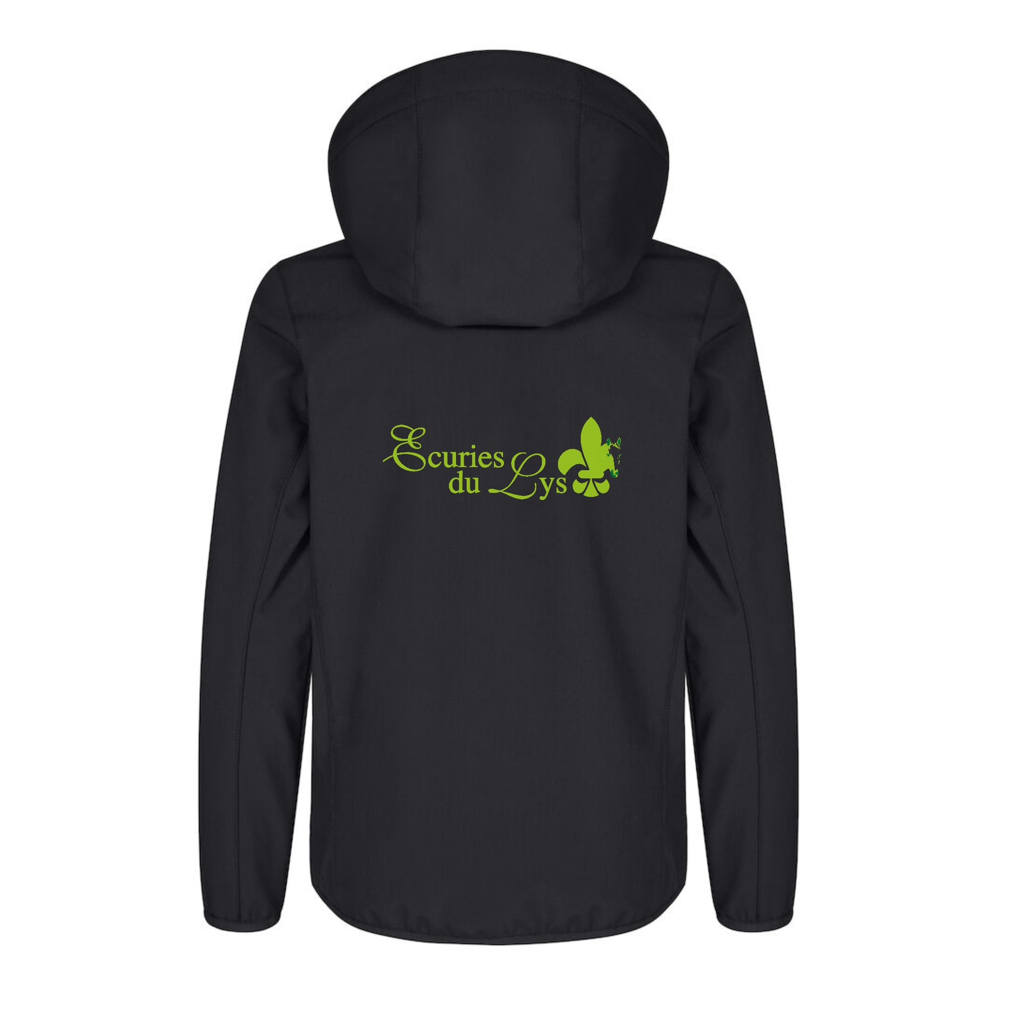 SOFTSHELL "Classic" (enfant) - Écuries du Lys - Noir - 0200909 – Image 3