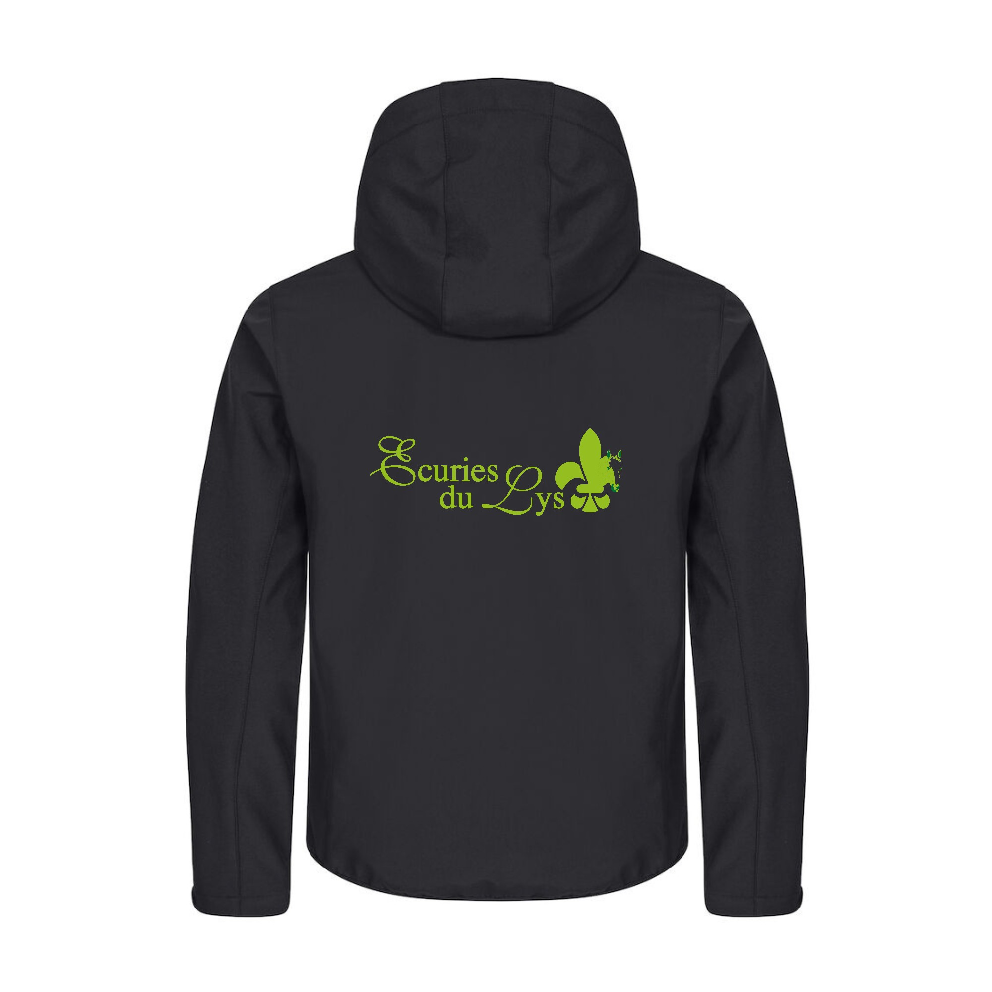 SOFTSHELL "Classic" (homme) - Écuries du Lys - Noir - 0200912 – Image 3