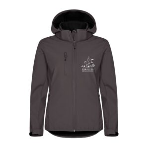 SOFTSHELL "Classic" (femme) - Ecuries d'en Graougnou - Gris anthracite - 0200917