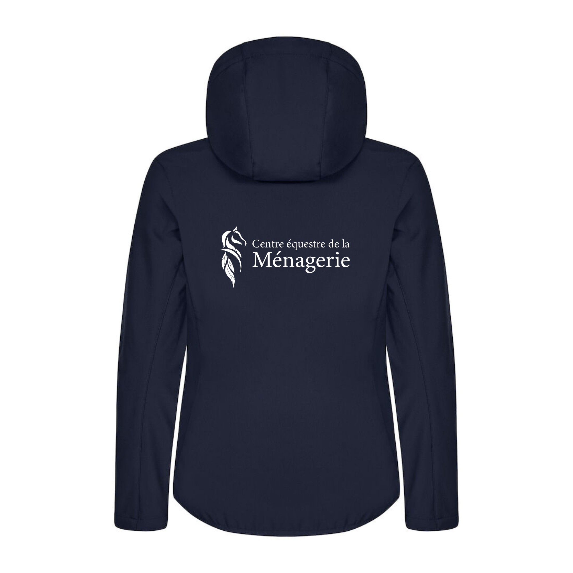 SOFTSHELL "Classic" (femme) - Centre équestre de la Ménagerie - Navy - 0200917 – Image 3