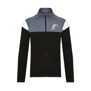 Veste de survêtement zippée (enfant) - Les ecuries du pible - Noir - PA391