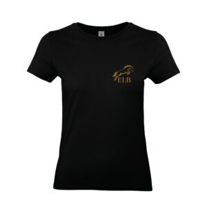 T-SHIRT (femme) - Ecurie de la brosse - Noir - BC04T