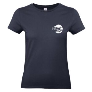 T-Shirt Bio Premium (femme) - Ecurie de la Grange - Navy - BC049